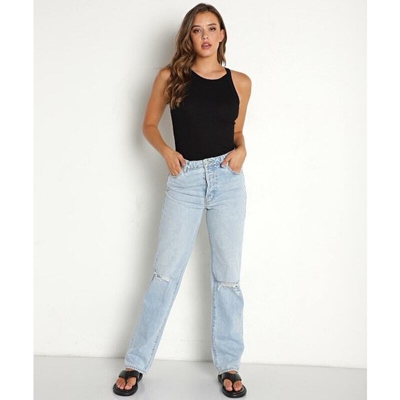 Rollas Classic Straight Jean Courtney Worn - Picture 2 of 11